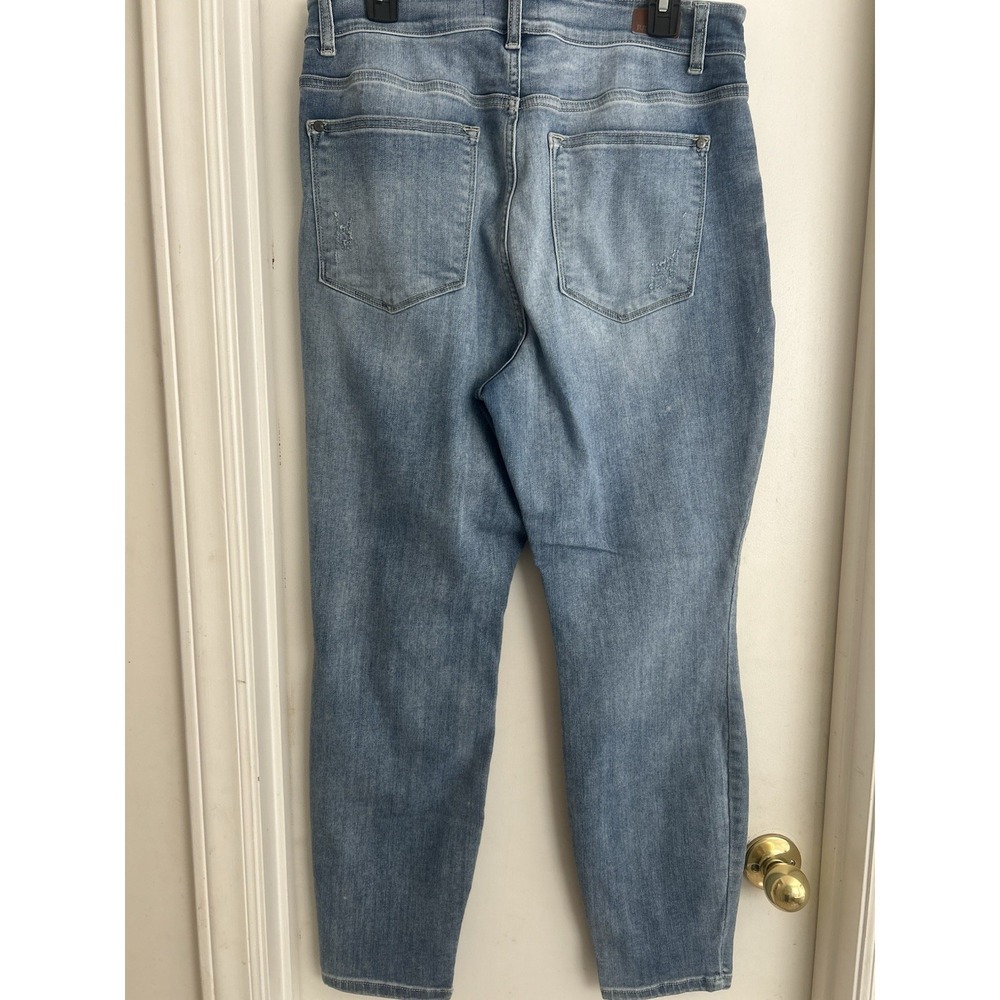 Judy Blue Jeans Women's 14W Relaxed Fit Length 28" Style#JB82336LT-PL - Picture 10 of 10